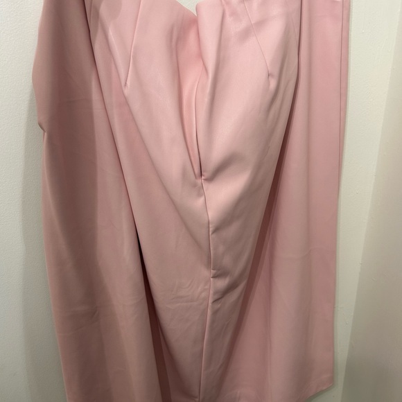 NWT- Eloquii Faux wrap pleather skirt. - Picture 2 of 3